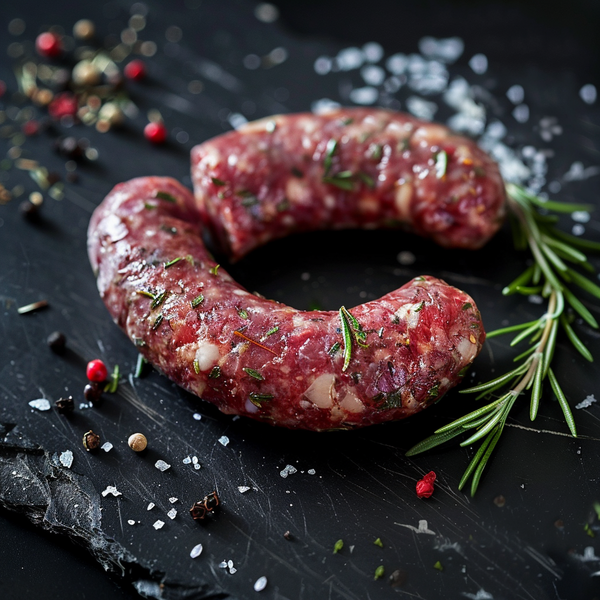 Saucisse d'agneau et de mouton